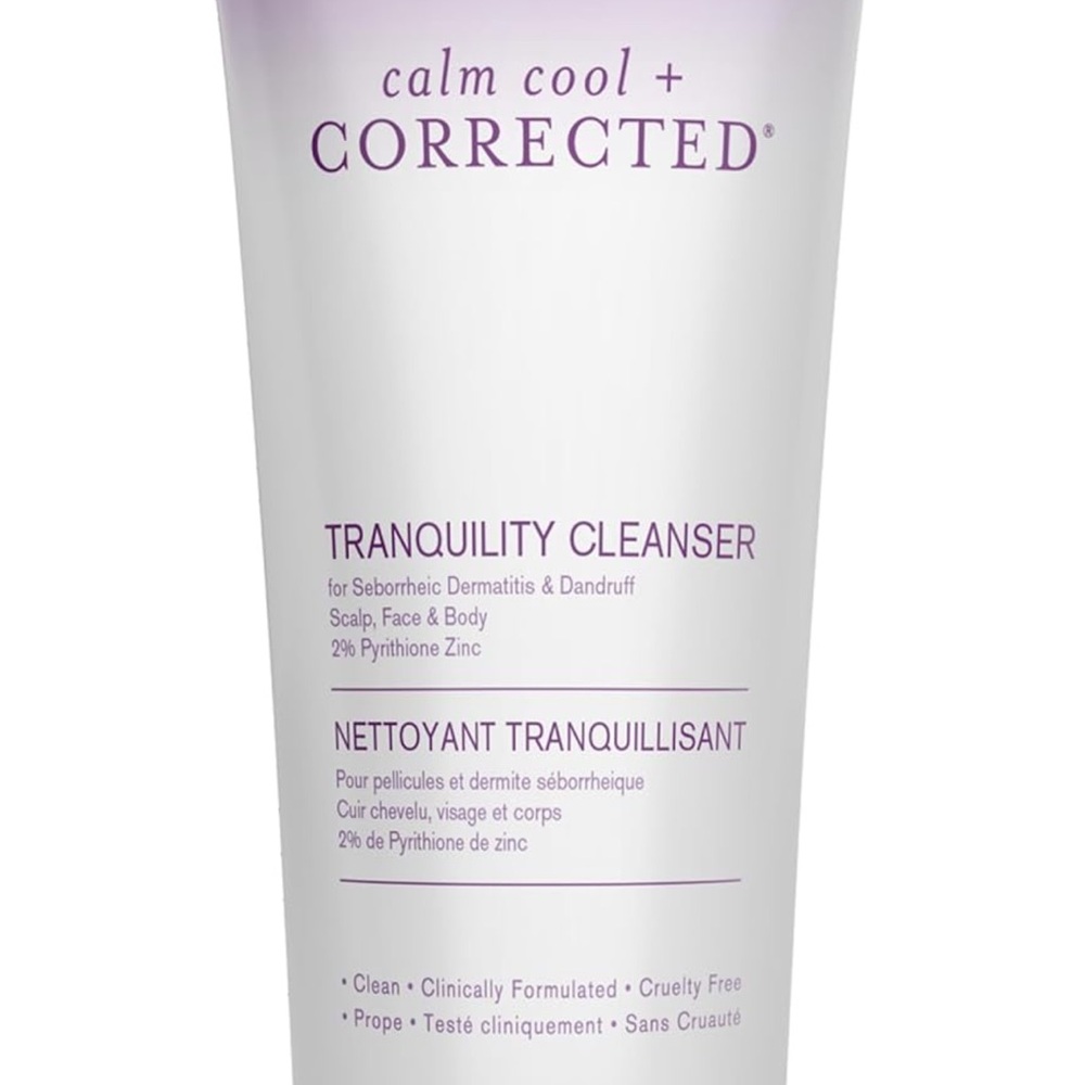 Calm Cool + Corrected Purple Skincare Cleanser & Exfoliant